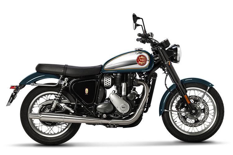 bsa gold star highland green